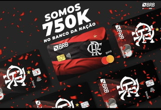 NOVO RECORDE | Nação BRB FLA alcança a marca de 750 mil contas abertas