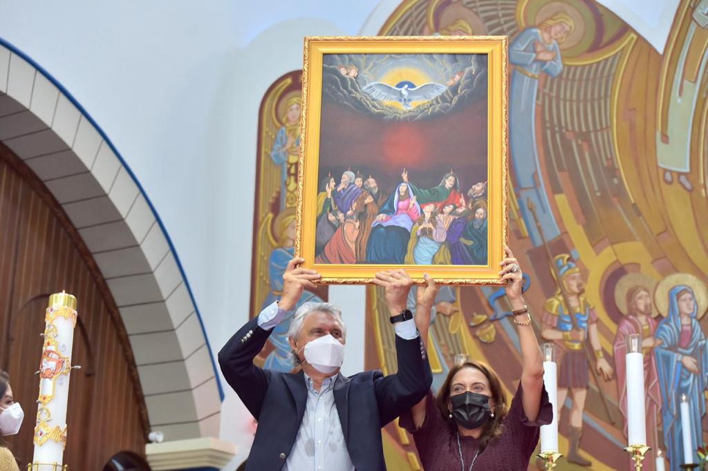 PATRIMÔNIO HISTÓRICO DE GOIÁS | Caiado entrega restauração da Igreja de Nossa Senhora da Conceição em Jaraguá