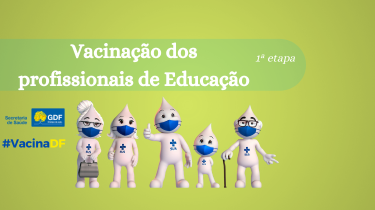 PRIMEIRAS 5 MIL DOSES | Vacinação para profissionais de educação tem início na sexta (21)