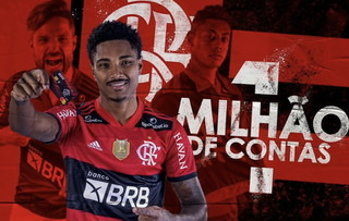 PARCERIA QUE DEU CERTO | Nação BRB FLA atinge a marca de 1 milhão de clientes