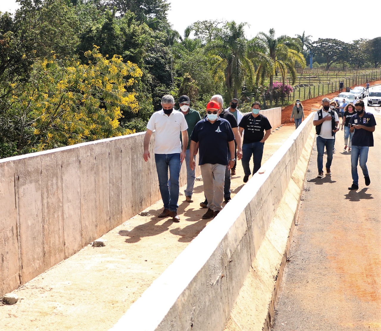 VICENTE PIRES | Ibaneis vistoria obras da UPA e construção de ponte na Av. Misericórdia
