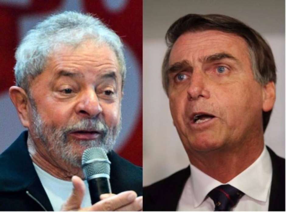 DISPUTA DE REJEIÇÃO | Pesquisa aponta que 59% dos eleitores não votariam em Bolsonaro e 37% em Lula