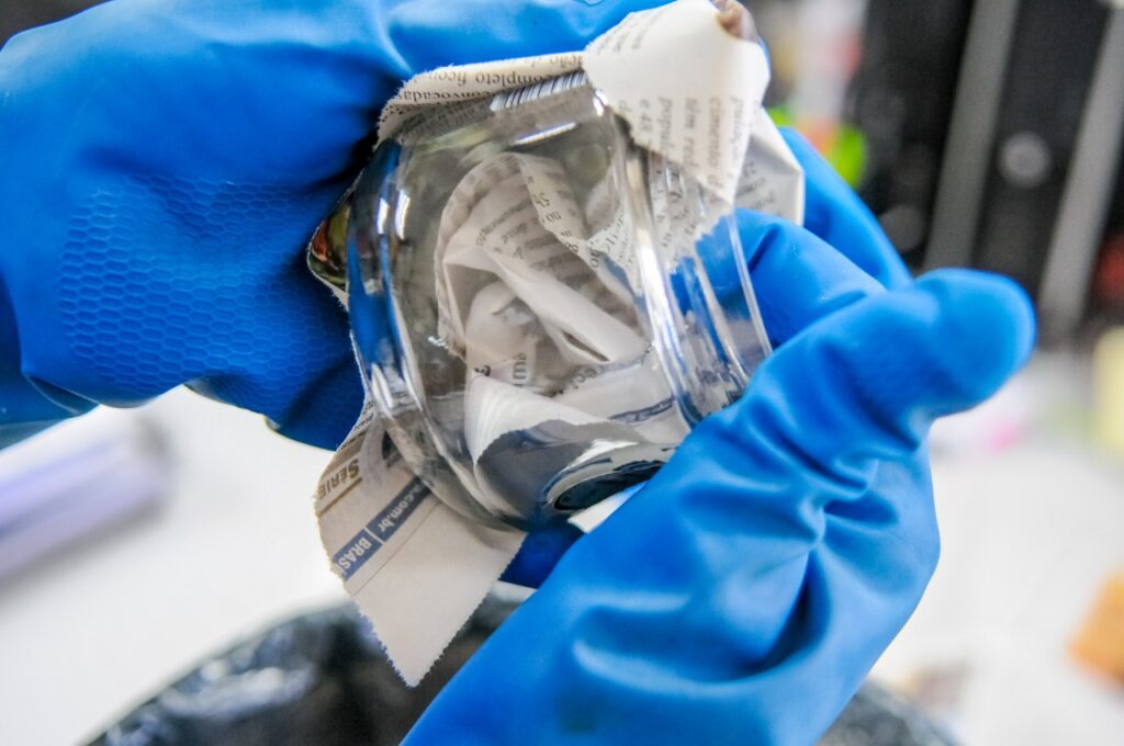 GARIS EM RISCO | SLU pede à população para que faça o descarte correto de materiais cortantes