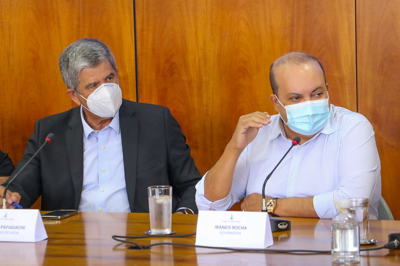 CHOQUE DE GESTÃO | Ibaneis empossa Pafiadache e anuncia pacote de medidas para melhorar a gestão, a infraestrutura e o atendimento na rede pública de saúde