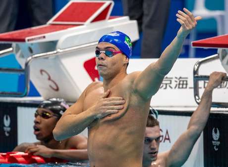 JOGOS PARALÍMPICOS | 1º ouro para o Brasil vem da natação com Gabriel Bandeira que quebra recorde da prova