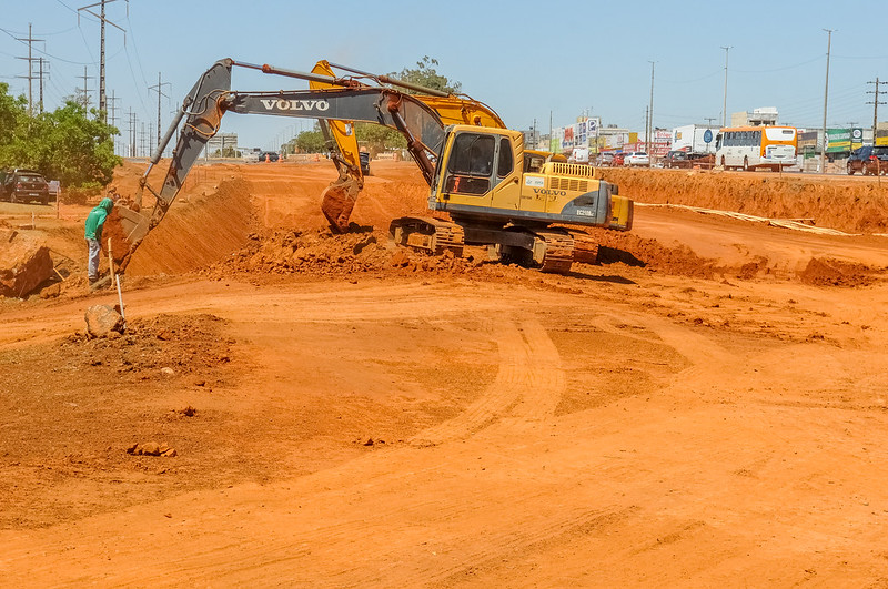 EM RITMO ACELERADO | Viaduto do Recanto das Emas já atinge a marca de 30% de execução da obra