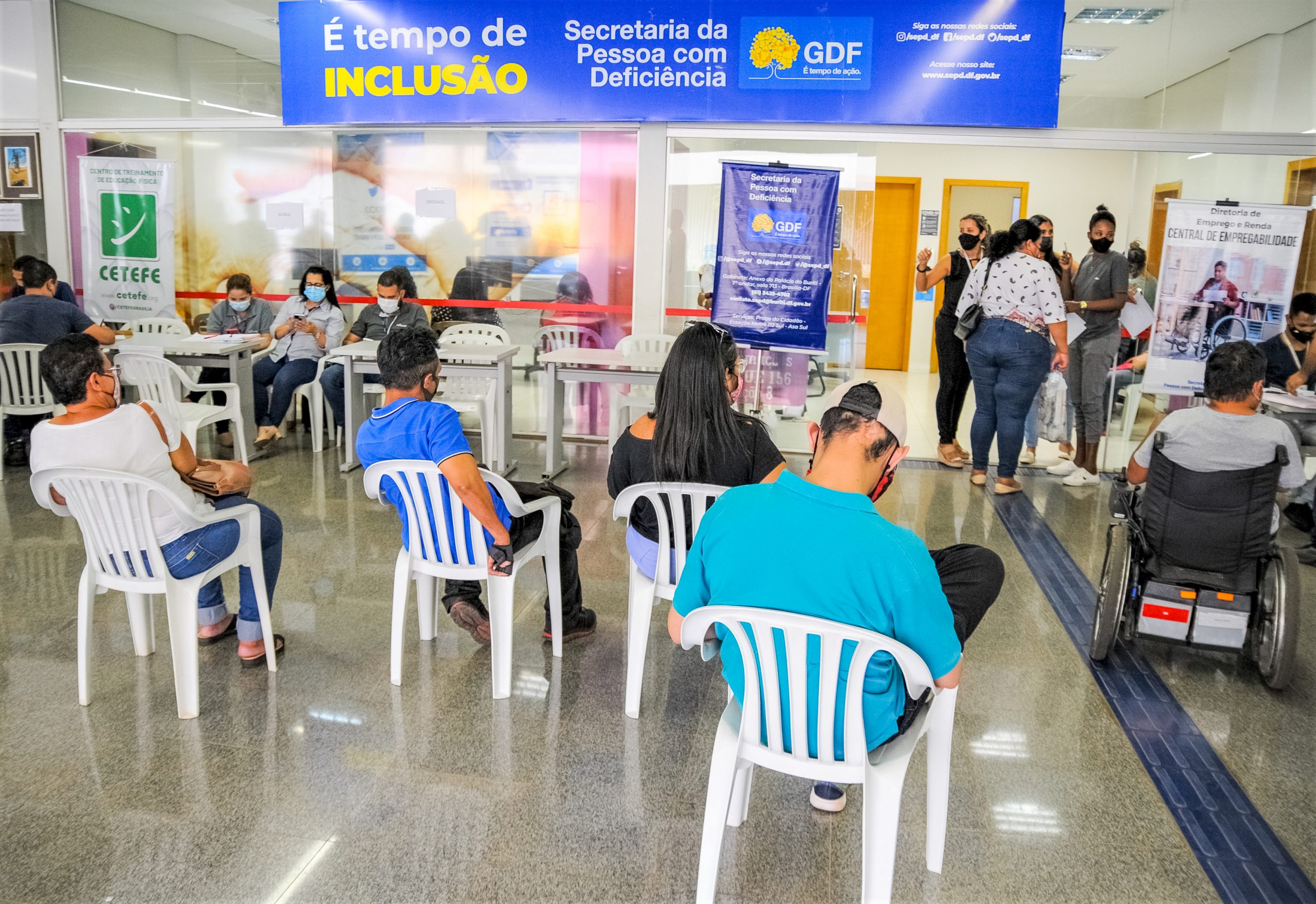 MERCADO DE TRABALHO | GDF quer fortalecer parceria com empresas para ampliar as vagas de emprego para pessoas com deficiência