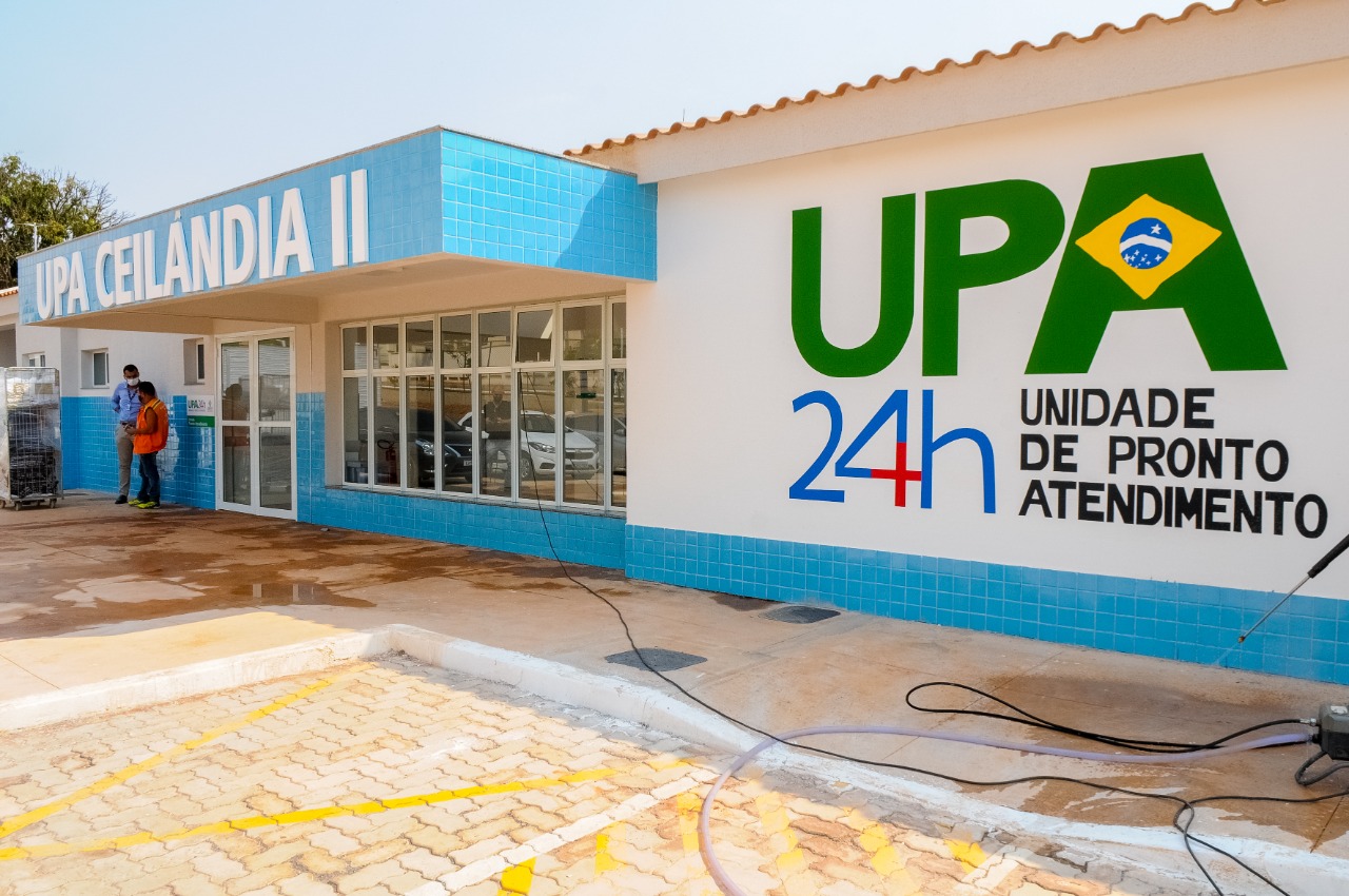 REFORÇO NA SAÚDE | Ibaneis entrega UPA para a população de Ceilândia