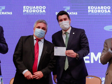 ELEIÇÕES 2022 | Fraga e Eduardo Pedrosa vão continuar no novo partido após fusão do DEM e PSL