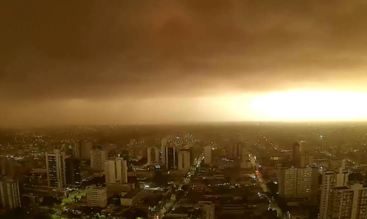INSTABILIDADE NO CLIMA | Novas tempestades de areia voltam a atingir interior do Brasil