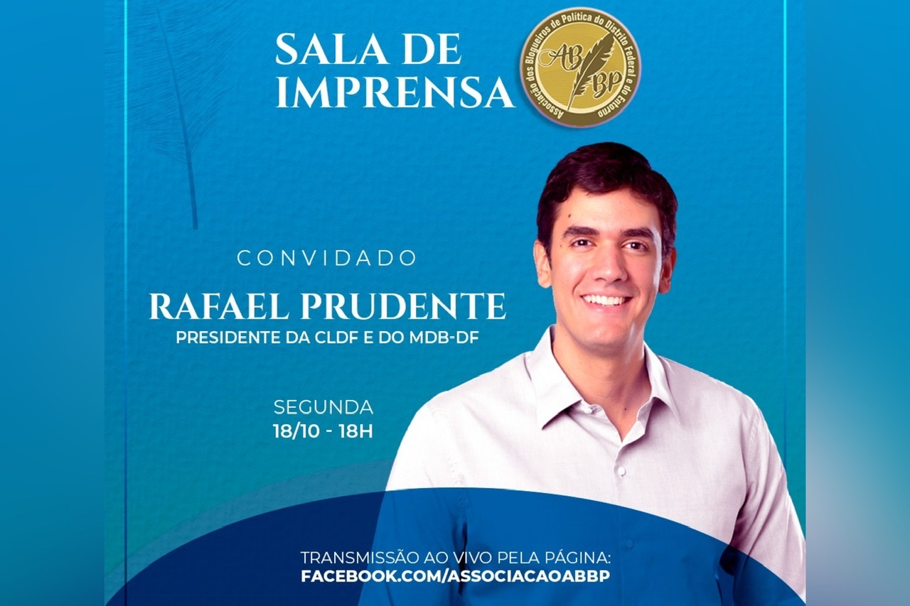 SALA DE IMPRENSA ABBP | Rafael Prudente é o entrevistado desta segunda (18)