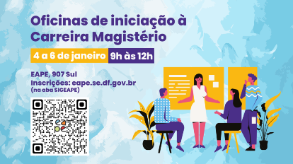 ANO LETIVO 2022 | Novos professores contratados por Ibaneis vão passar por oficina de iniciação