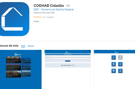 MAIS ÁGIL E MAIS MODERNO | Codhab lança novo aplicativo de serviços ampliando o atendimento ao cidadão