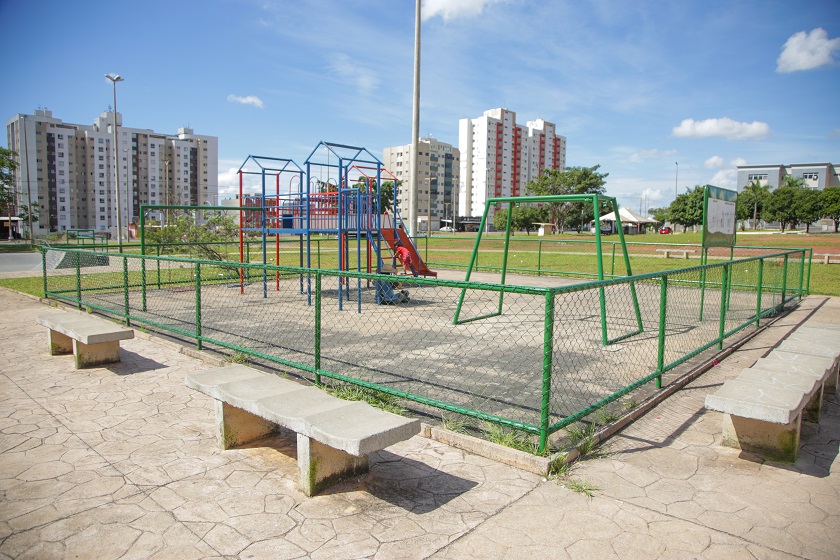 PARA ALEGRIA DA CRIANÇADA | Parquinhos passam por reformas em Samambaia