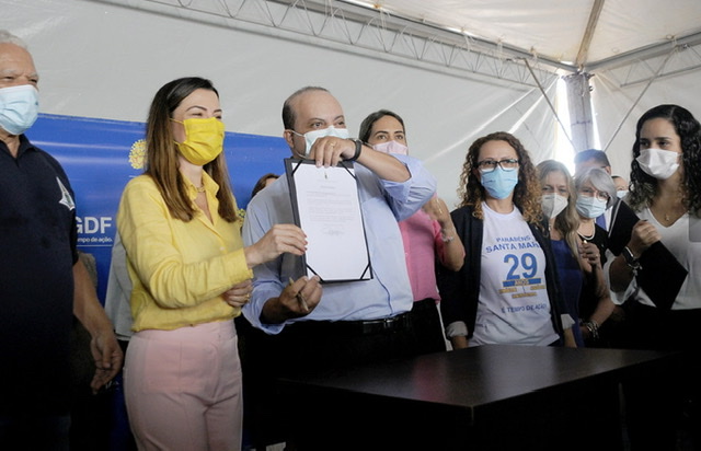 REAJUSTE MERECIDO | Ibaneis anuncia aumento de salário para conselheiros tutelares e autoriza a construção de nova sede em Santa Maria