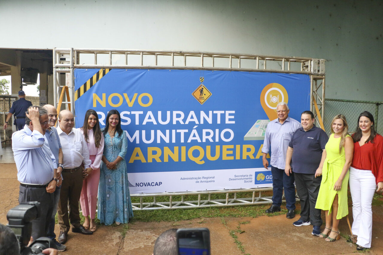 MAIS OBRAS PELO DF | Governo Ibaneis anuncia a construção de um restaurante comunitário e sistema de esgotamento na quadra 10 em Arniqueira