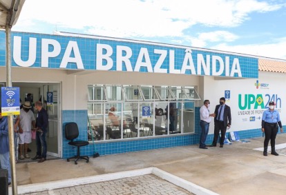 MAIS DUAS UPAS | Ibaneis anuncia a construção das unidades de saúde no Guará e na Estrutural