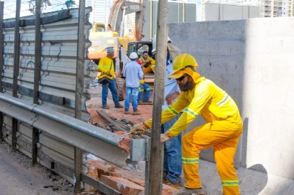 TÚNEL DE TAGUATINGA | Com 70% das obras já executadas, começa a retirada dos tapumes