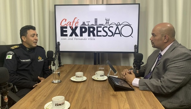 CAFÉ EXPRESSÃO | Coronel Fábio Augusto diz que PMDF está se preparando para adquirir novas viaturas e equipamentos e vai trabalhar pela valorização dos policiais