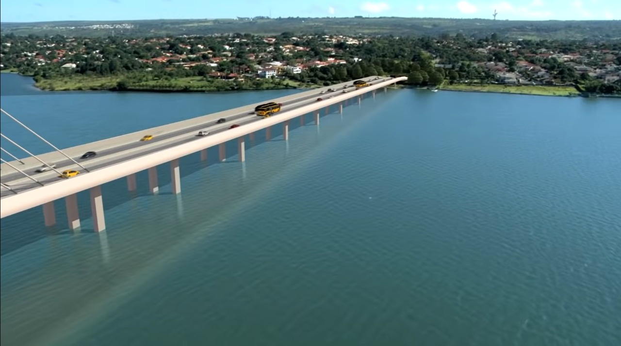 NOVA SAÍDA NORTE | GDF vai investir R$ 3,8 bilhões para construir uma nova ponte sobre o Lago Paranoá
