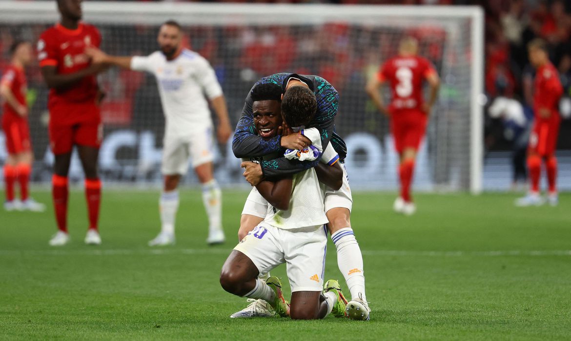 CHAMPIONS LEAGUE | Real Madrid vence a competição pela 14ª com gol de Vinícius Júnior