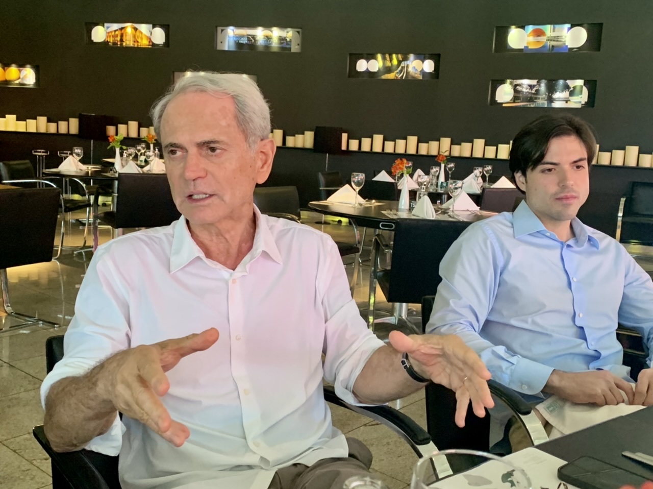 Foto de PO e André Kubitscheck