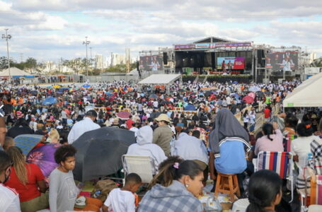 DEPOIS DE 2 ANOS | Fiéis voltam a celebrar a festa de Pentecostes no Taguaparque