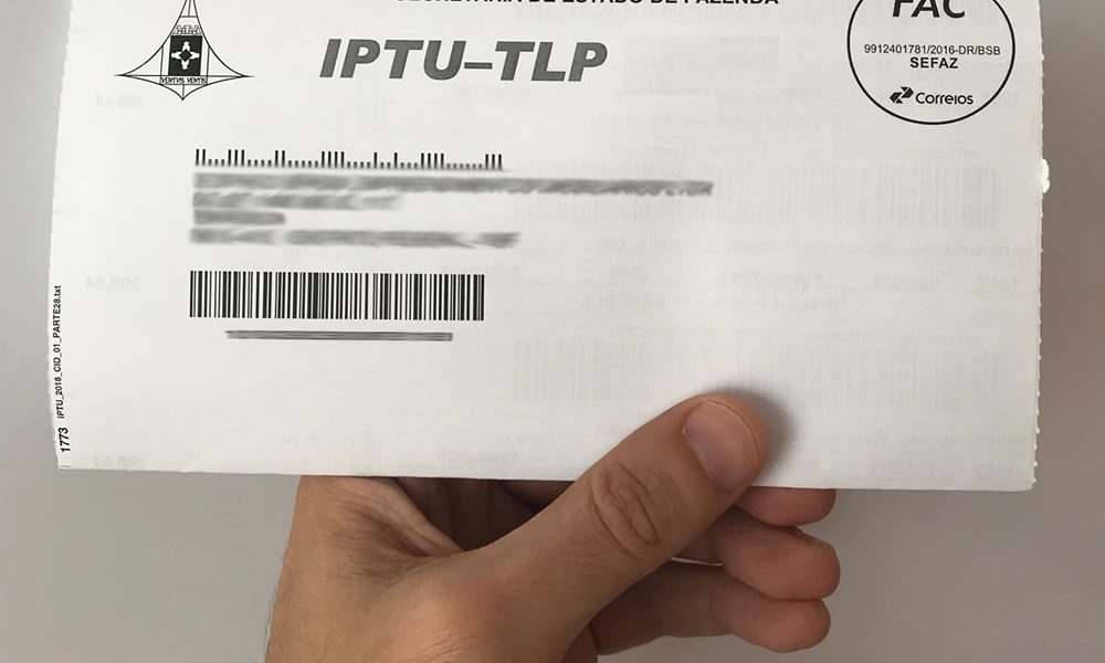 IPTU/TLP 2022 | Segunda parcela vence a partir desta segunda (13)