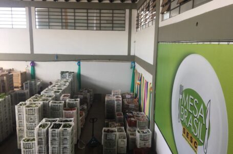 MESA BRASIL | Sesc-DF arrecada mais de 35 toneladas de alimentos doados por agentes públicos e privados