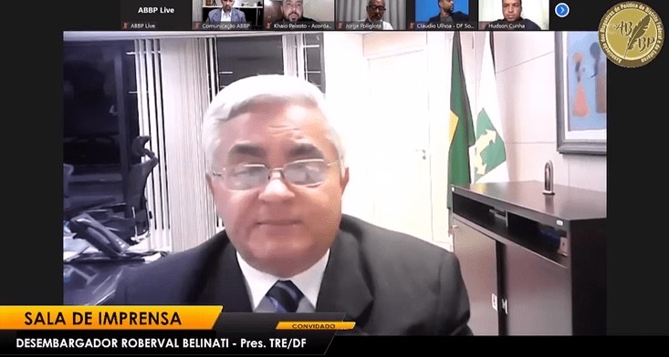 SALA DE IMPRENSA ABBP | “Nós estamos esperando que a população compareça em massa para votar no dia 2 de outubro”, diz presidente do TRE-DF