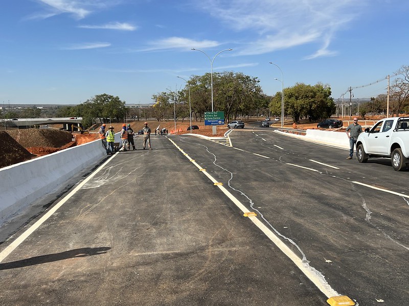 MAIS UMA ENTREGA | GDF vai liberar o trânsito do segundo viaduto do Setor Policial na próxima segunda-feira (15)