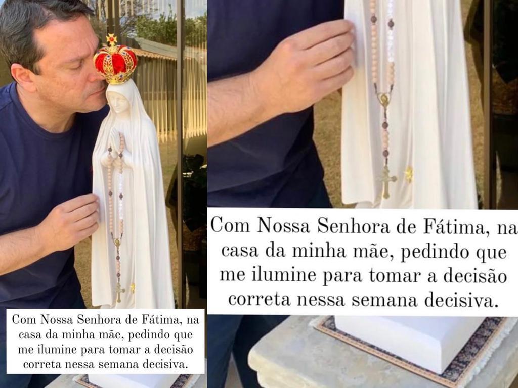 ELEIÇÕES 2022 | Reguffe pede ajuda espiritual para tomar a ‘decisão correta’