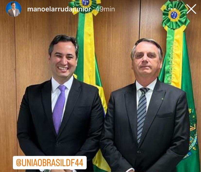 ELEIÇÕES 2022 | Chora, neném! União Brasil DF declara apoio a Jair Bolsonaro