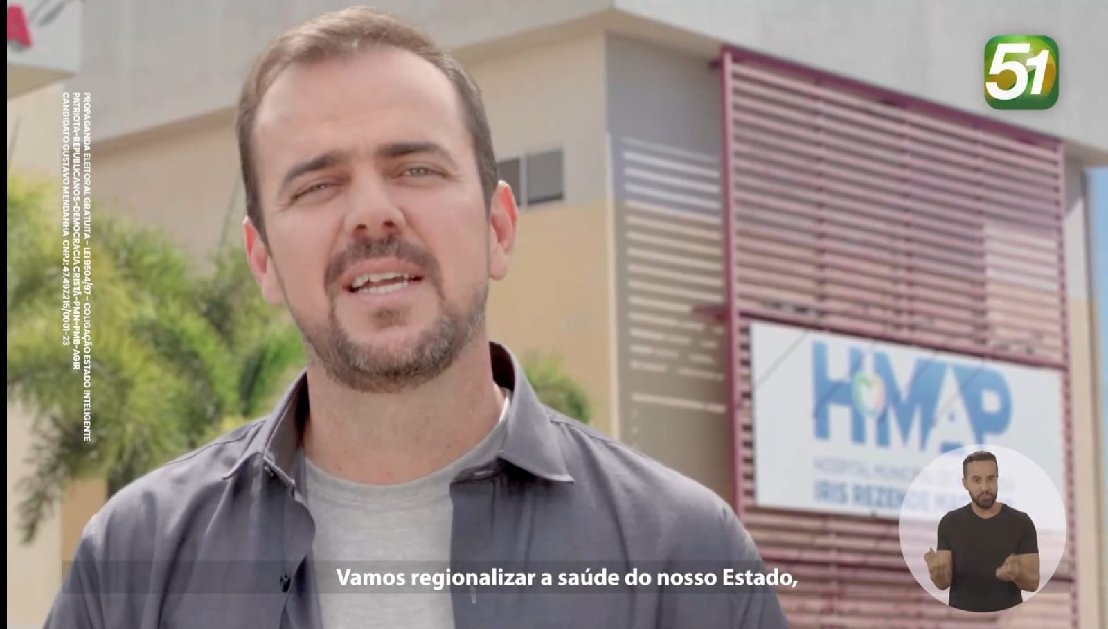 ELEIÇÕES EM GOIÁS | Mendanha assume o compromisso de descentralizar os serviços de saúde do estado