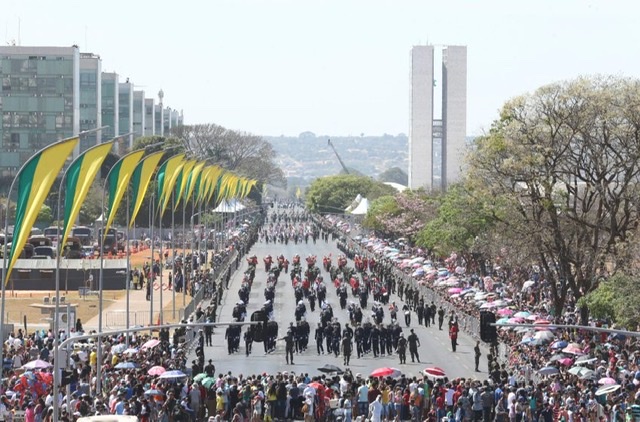 DESFILE CÍVICO | Evento em comemoração aos 200 anos da Independência altera trânsito na região Central do Plano Piloto