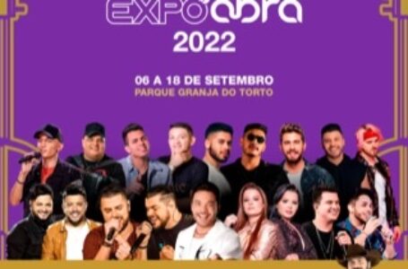 EXPOABRA 2022 | Evento começa amanhã (6) na Granja do Torto com show de Guilherme e Santiago