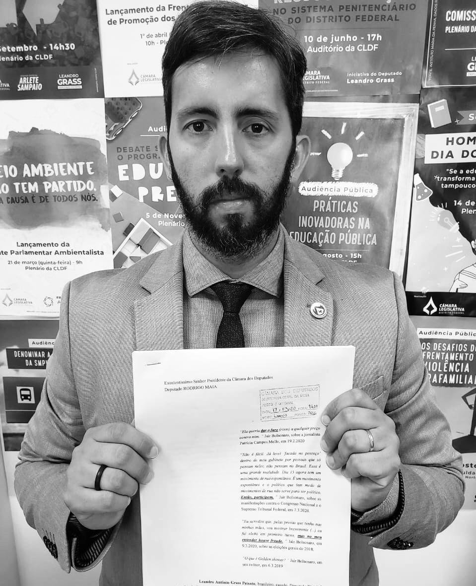 ELEIÇÕES 2022 | Leandro Grass afronta a Justiça Eleitoral e é enquadrado por crime de desobediência