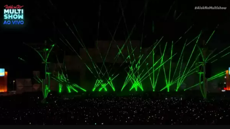 ROCK IN RIO | Fãs têm câmera do celular “queimada” por lasers no show do Alok