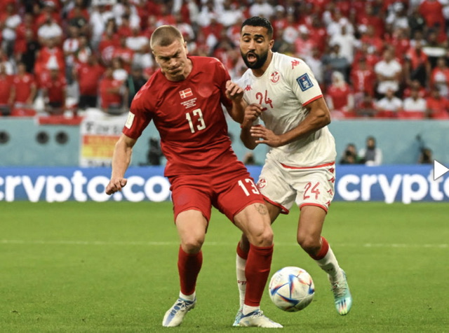 COPA DO CATAR | Dinamarca e Tunísia ficam no 0 a 0 em jogo equilibrado