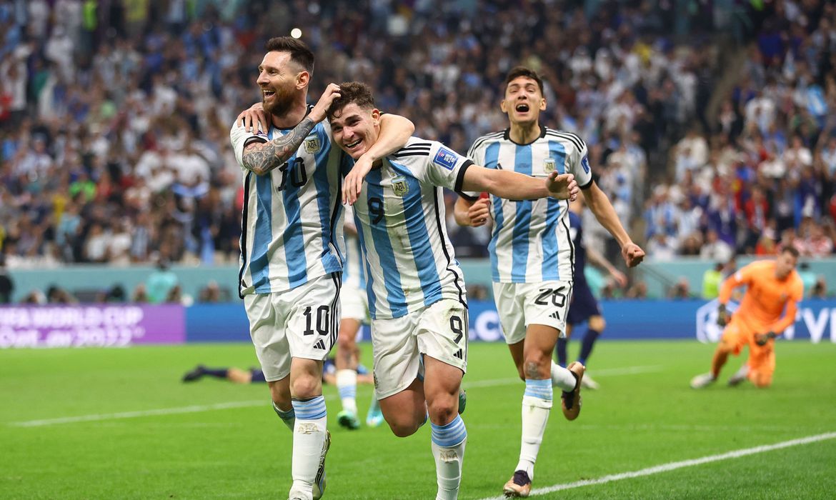 COPA DO CATAR | Argentina devolve placar de 2018 contra a Croácia, 3 a 0, e avança à final da Copa
