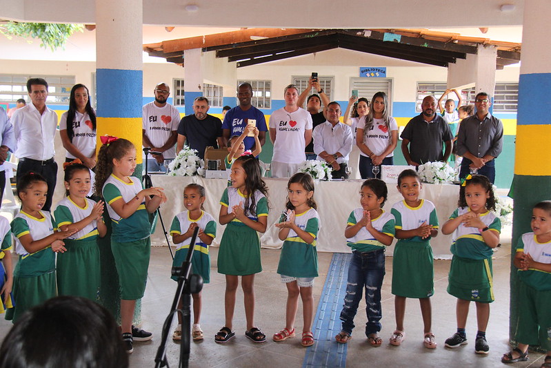 ÁGUAS LINDAS DE GOIÁS | Prefeitura entrega a 28ª escola reformada para a população