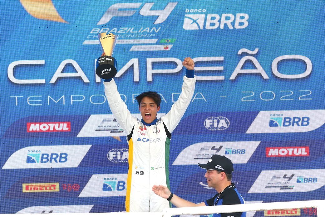 PROMESSA BRASILIENSE | Pedro Clerot encerra a temporada como campeão da F4 Brasil