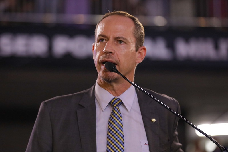 Foto do interventor Ricardo Capelli