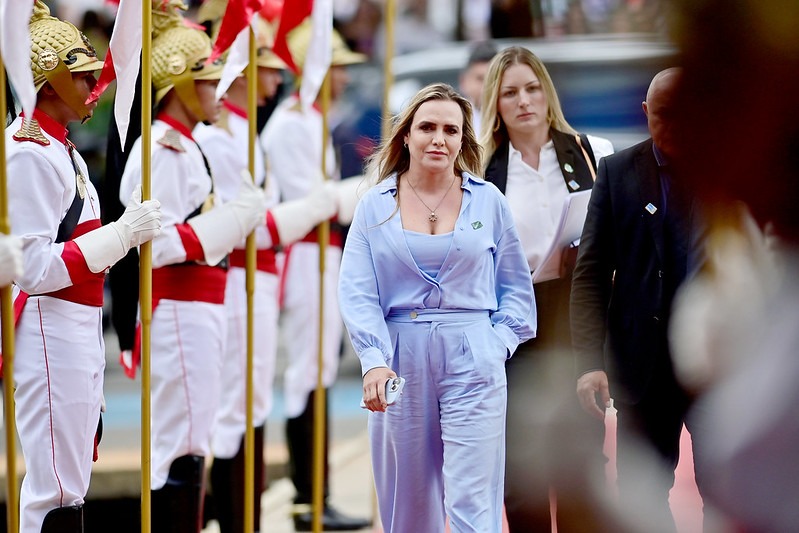 Foto da governadora Celina Leão