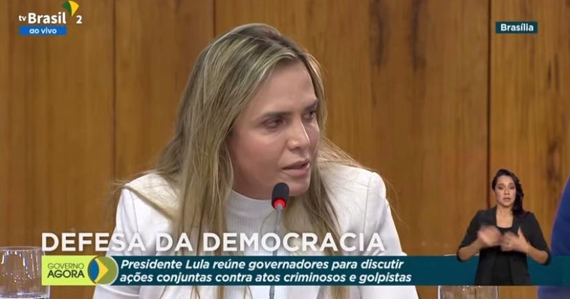 EM REUNIÃO COM LULA E GOVERNADORES | Celina Leão diz que “as pessoas serão punidas” e que Ibaneis é um democrata e não tem participação nos atos antidemocráticos