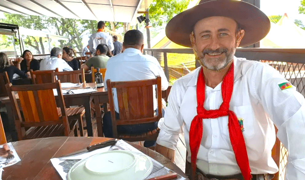 Foto do proprietário da Costelaria Gaúcha, Gilberto