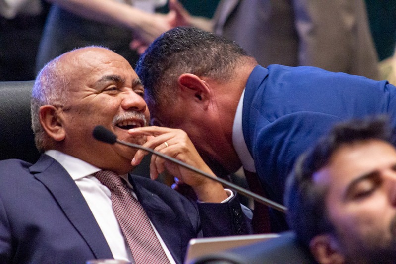 Foto dos distritais Chico Vigilante e Hermeto