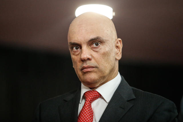 Foto do ministro Alexandre de Moraes