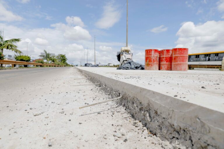 PAVIMENTAÇÃO DA ESTRUTURAL | A partir deste sábado (25), novo trecho da marginal da via sofrerá alteração no trânsito