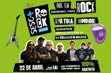 SESC + ROCK | Sepultura e Raimundos estão entre as atrações confirmadas do festival